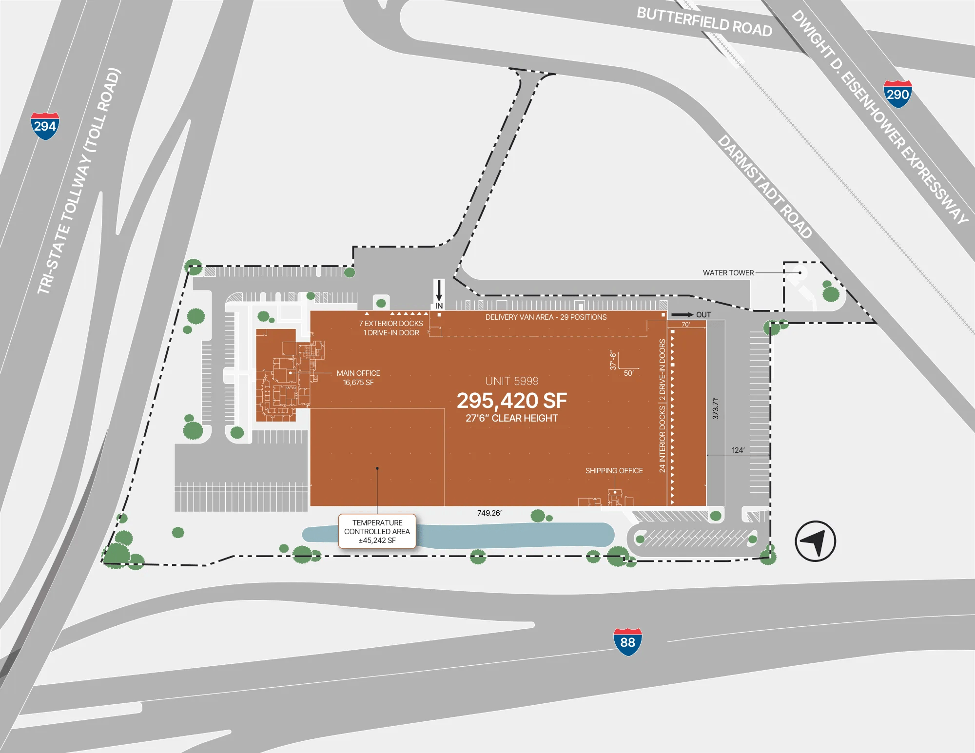 Details of Hillside, IL 60162 - Industrial Property For Lease
