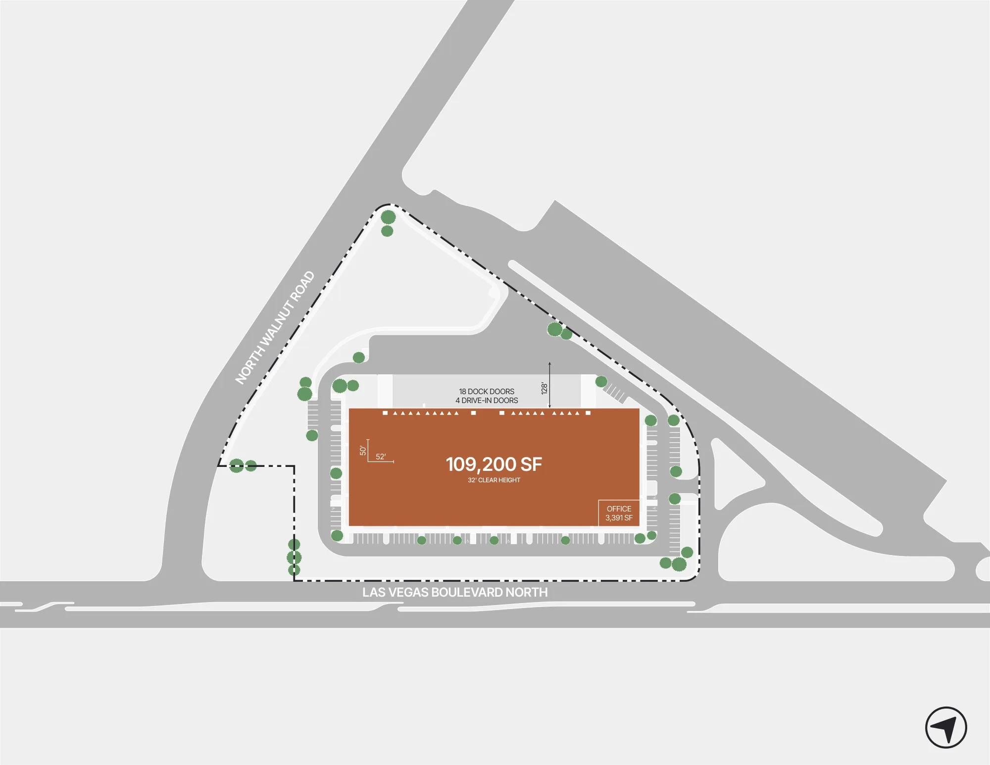 Details of 3475 N. Las Vegas Blvd, Las Vegas, NV 89115 - Industrial Property For Lease