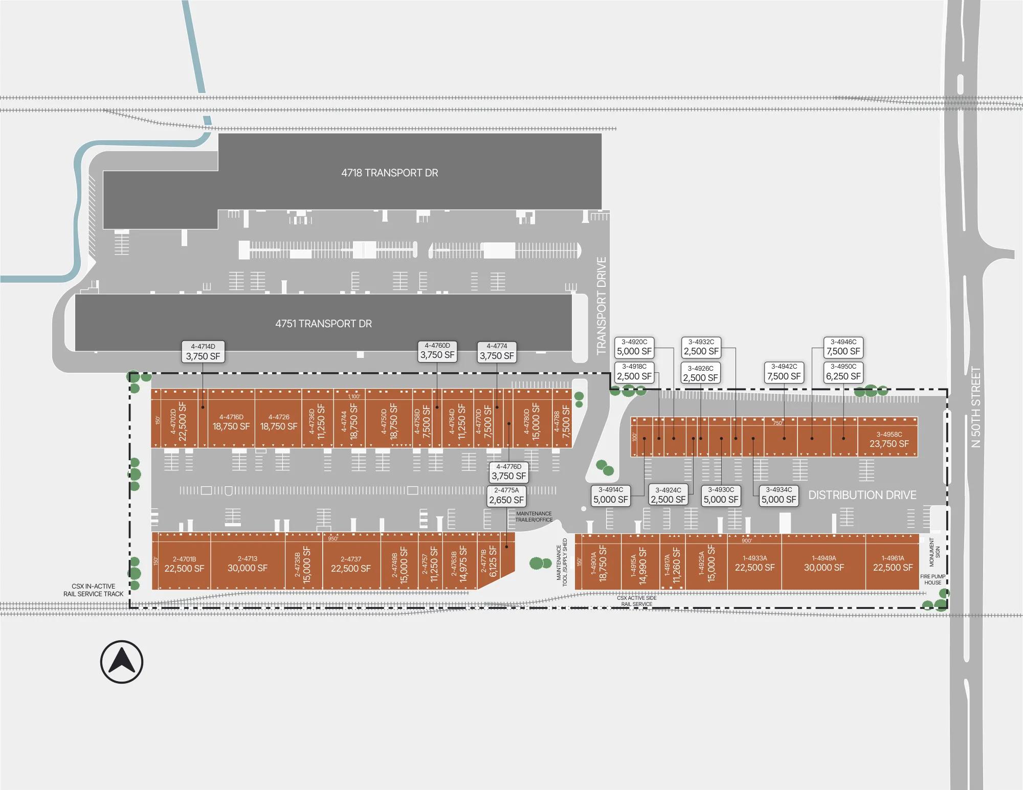 4701-4971 Distribution Drive, Tampa, FL 33605, 4-4774