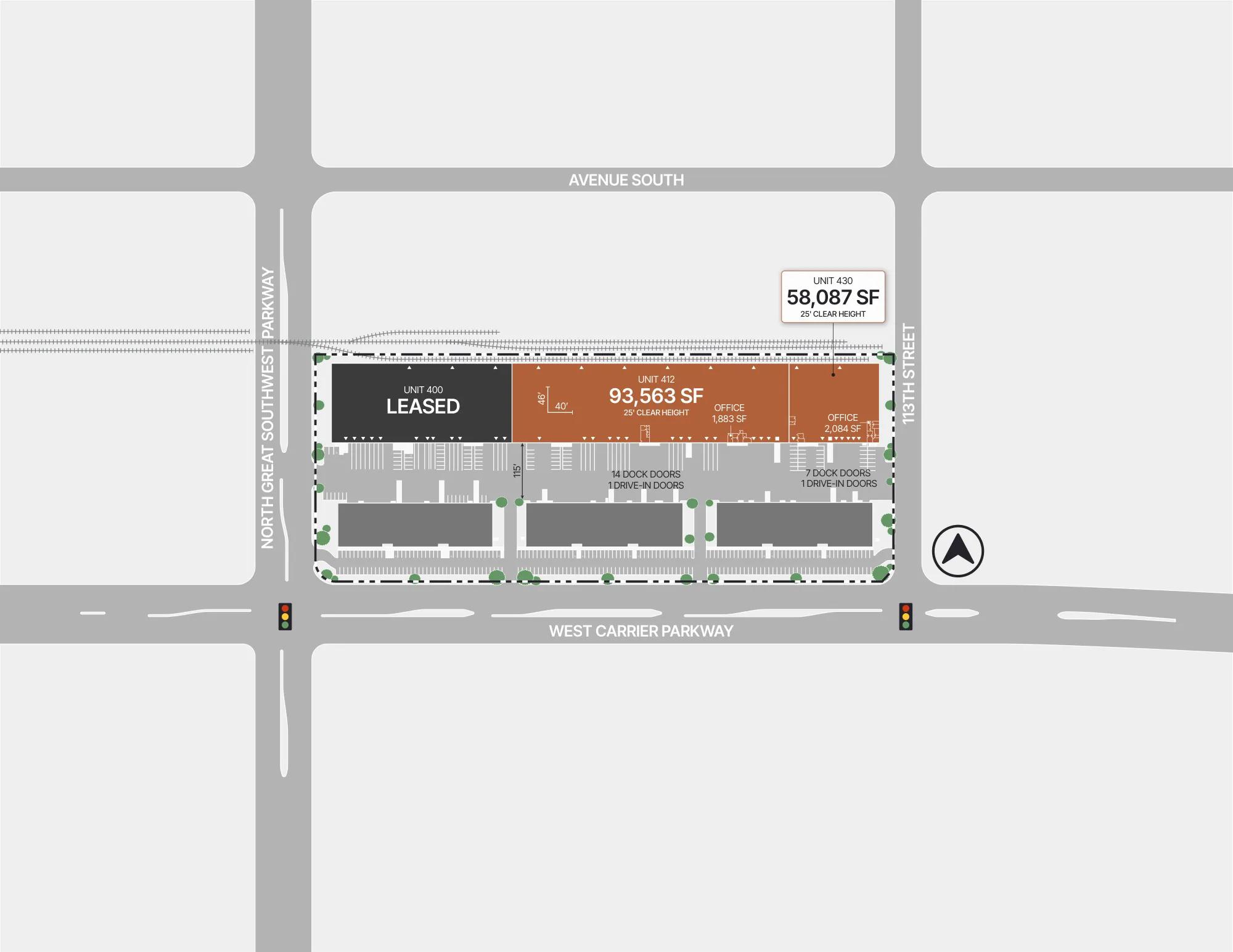 Details of Grand Prairie, TX 75050 - Industrial Property For Lease