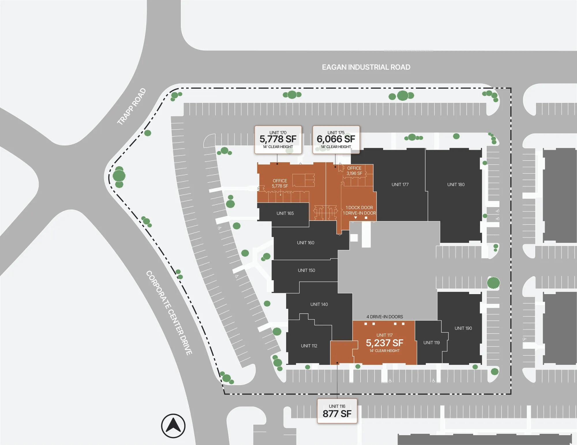 Details of 1301 Corporate Center Dr, Eagan, MN 55121 - Industrial Property For Lease