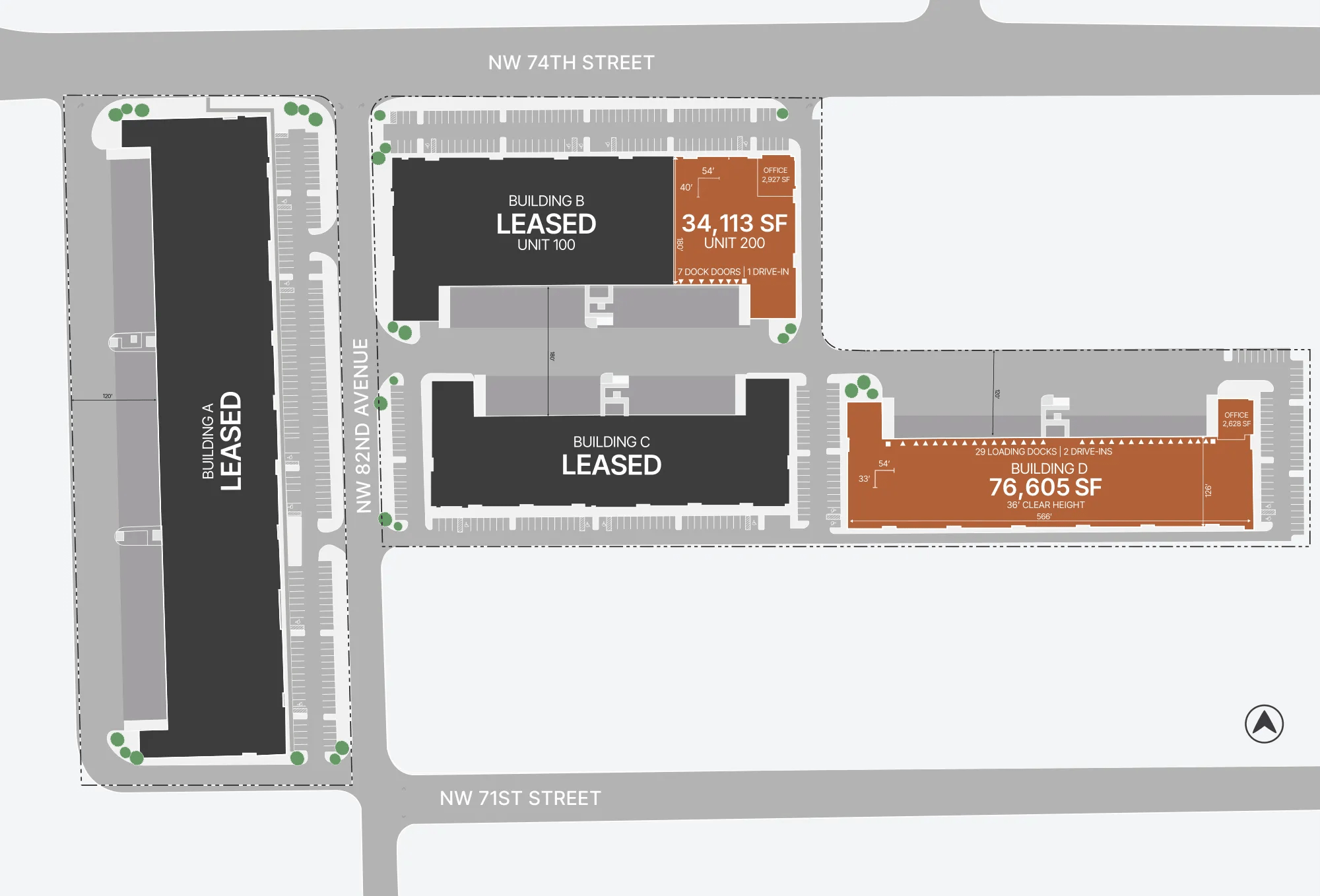 Details of 8110 Northwest 74th Street, Medley, FL 33166 - Industrial Property For Lease