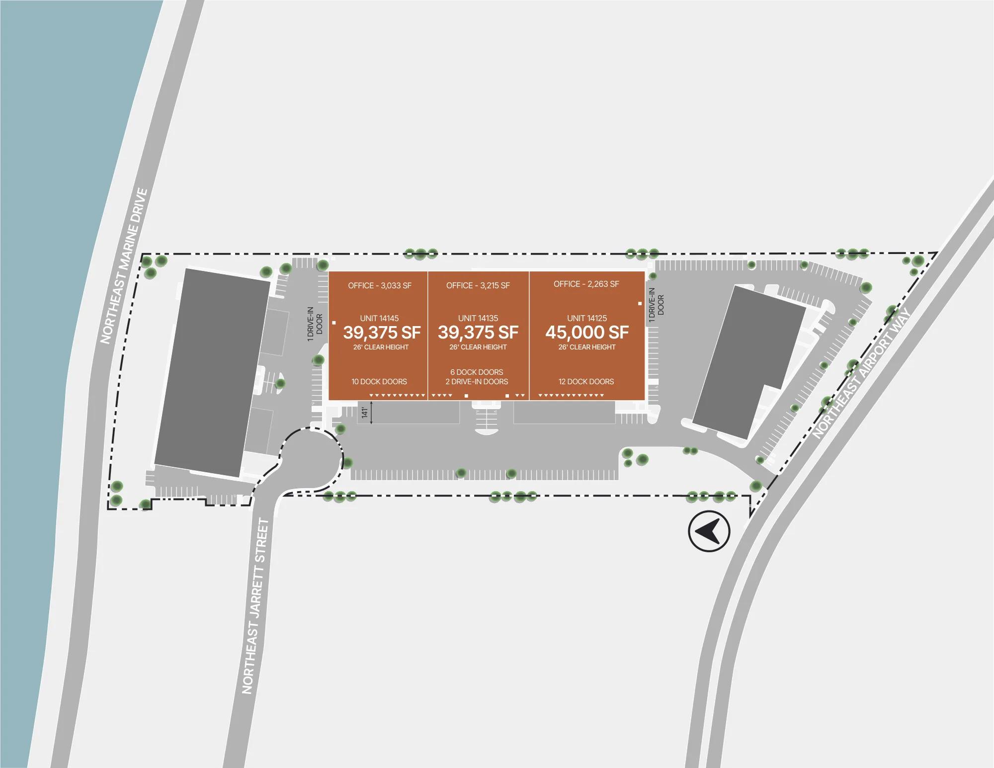 Details of 14125-14145 NE Airport Way, Portland, OR 97230 - Industrial Property For Lease