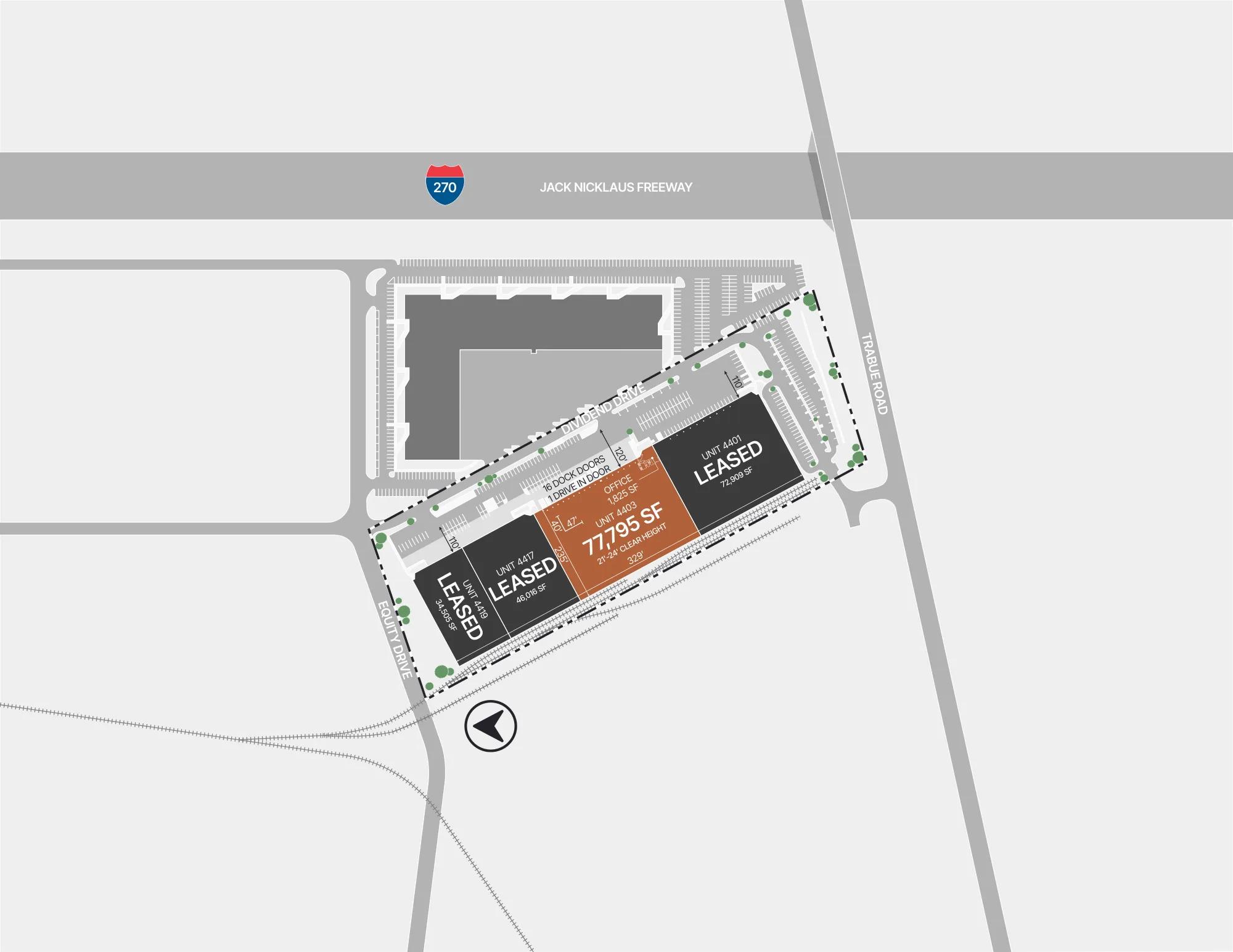 Details of 4401 Equity Drive, Columbus, OH 43228 - Industrial Property For Lease