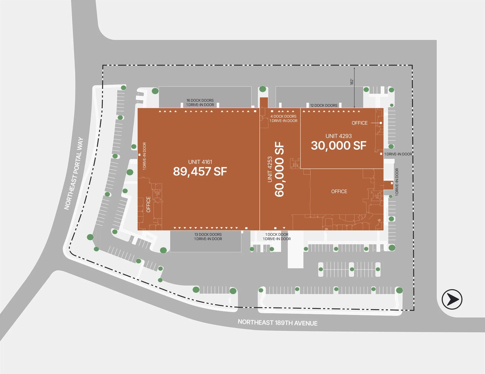 Details of 4131-4293 NE 189th Ave, Gresham, OR 97230 - Industrial Property For Lease