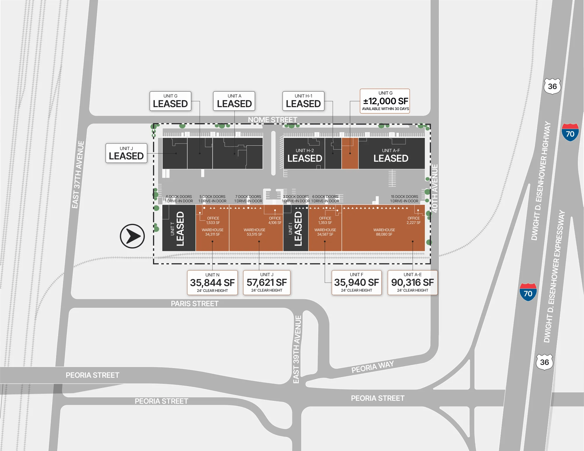Details of Denver, CO 80239 - Industrial Property For Lease