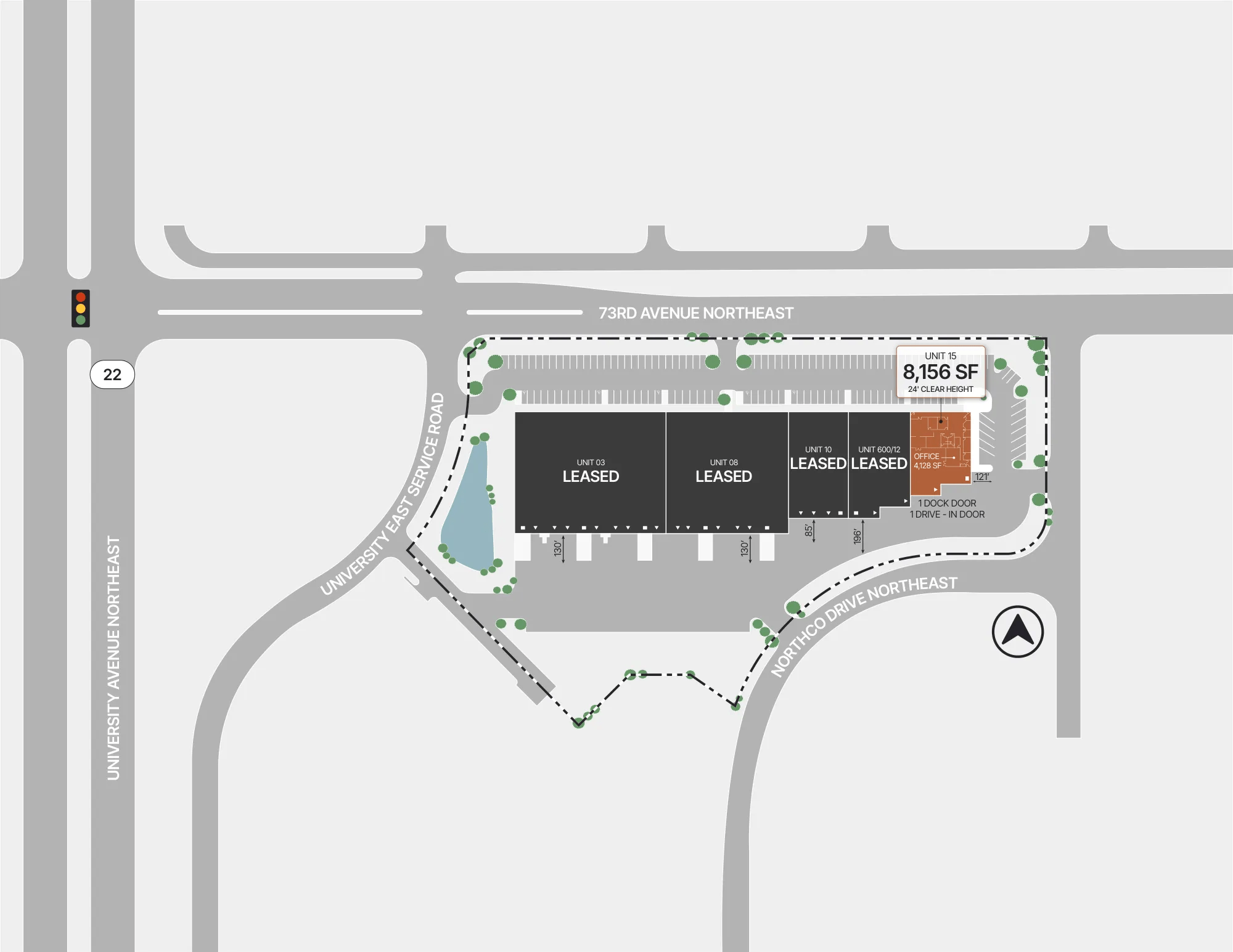Details of Fridley, MN 55432 - Industrial Property For Lease