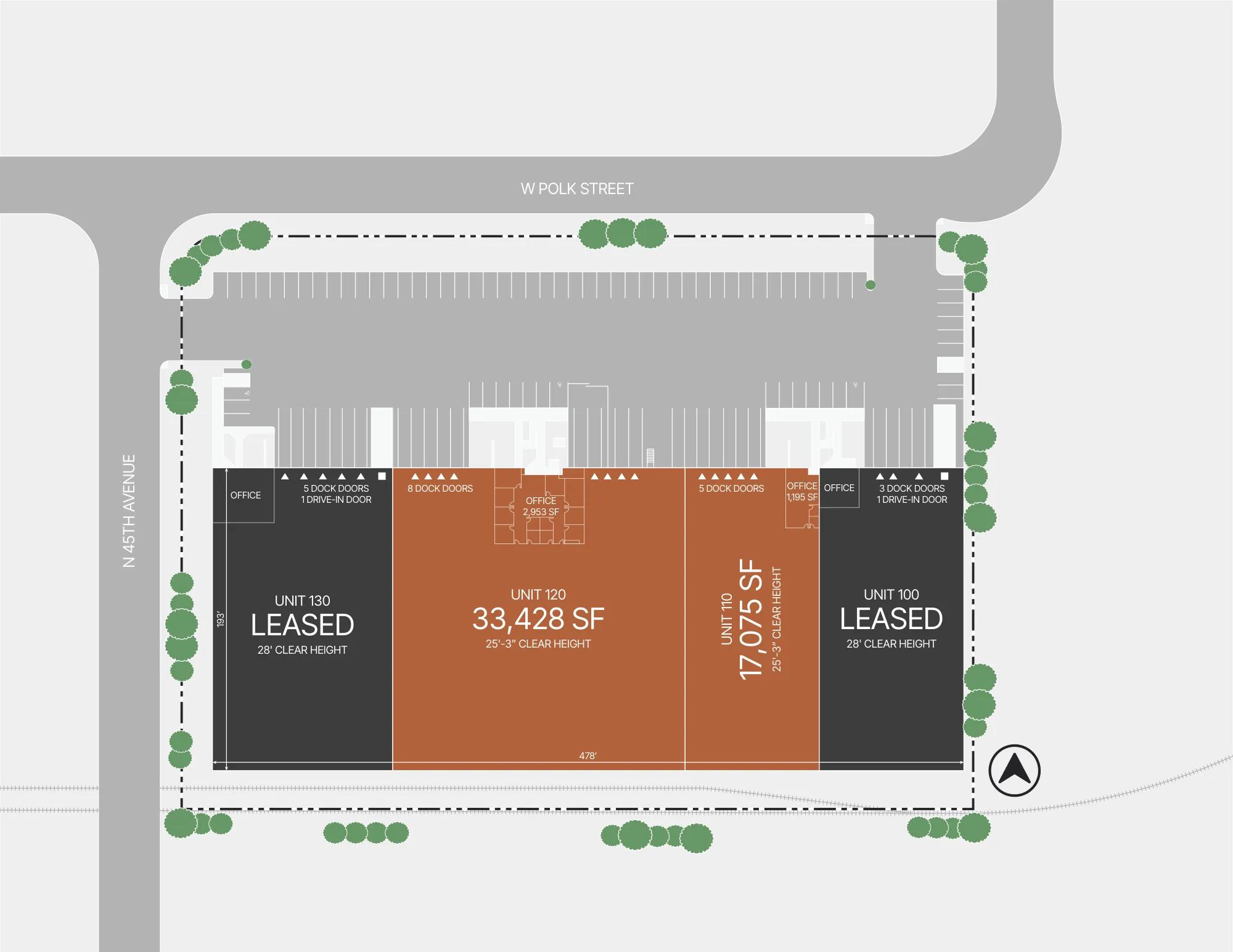 Details of Phoenix, AZ 85043 - Industrial Property For Lease