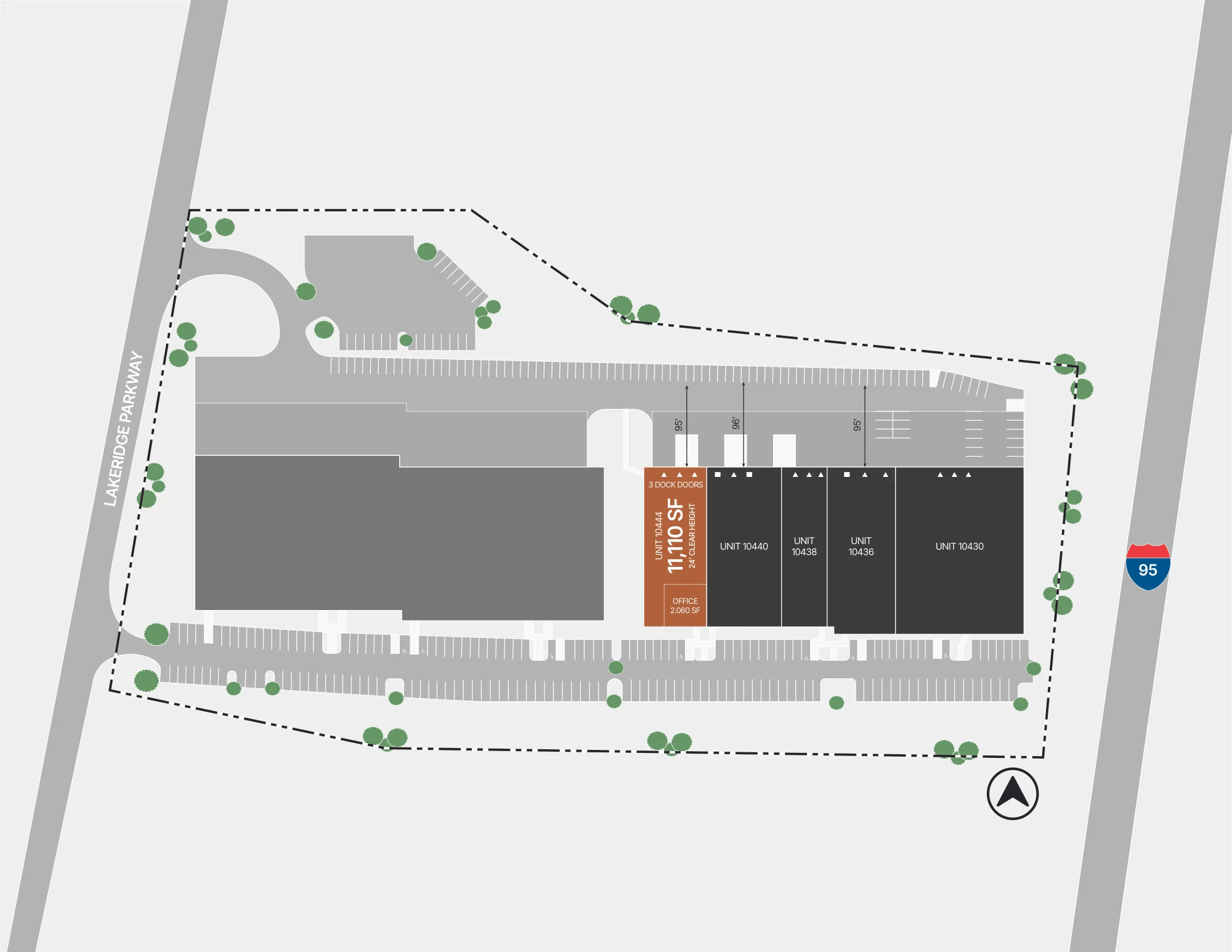 Details of 10430-10444 Lakeridge Parkway, Ashland, VA 23005 - Industrial Property For Lease