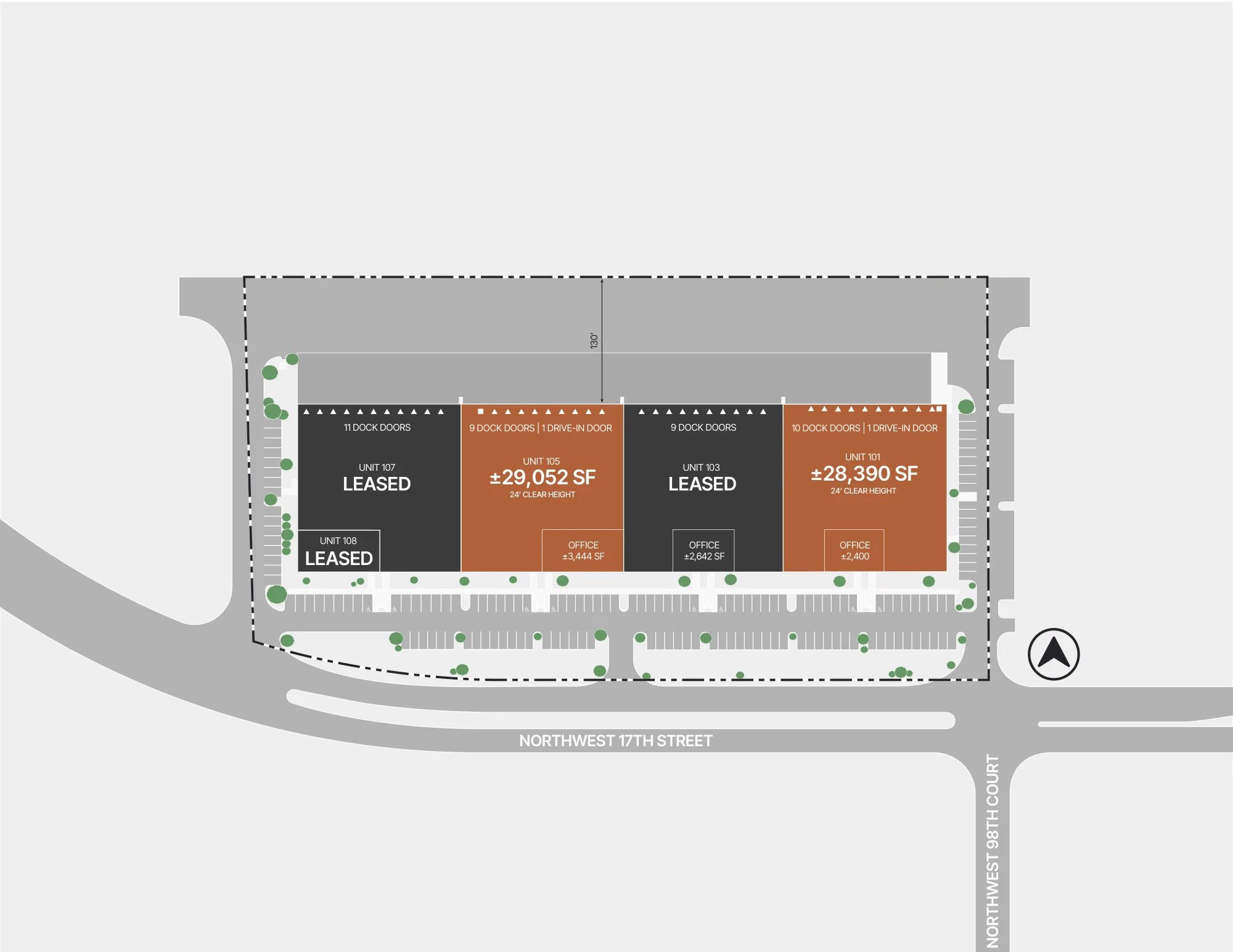Details of 9905 NW 17th Street, Miami, FL 33172 - Industrial Property For Lease