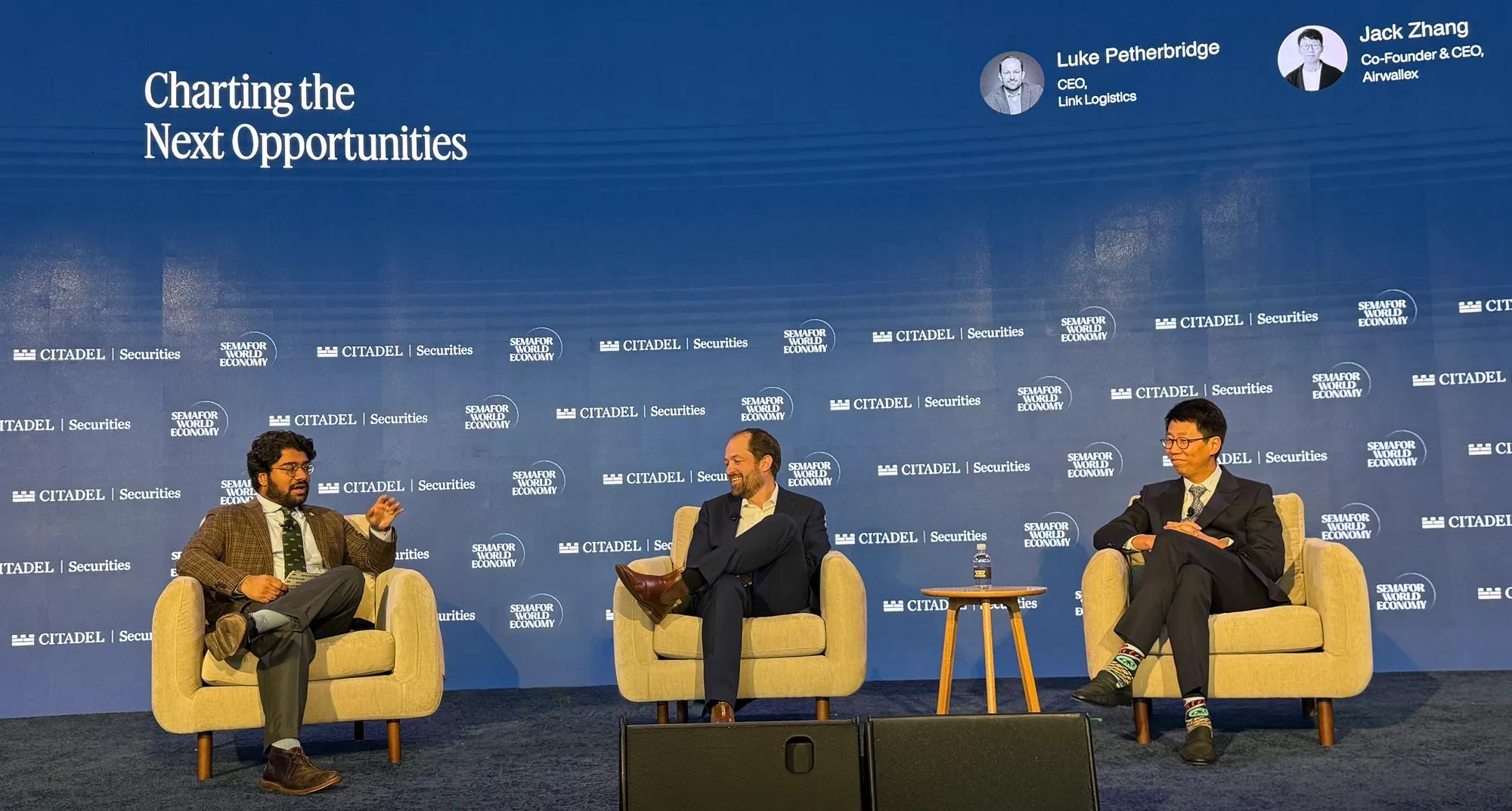 Link Logistics CEO at Semafor World Economy: Balanced Optimism in a Shifting Landscape 