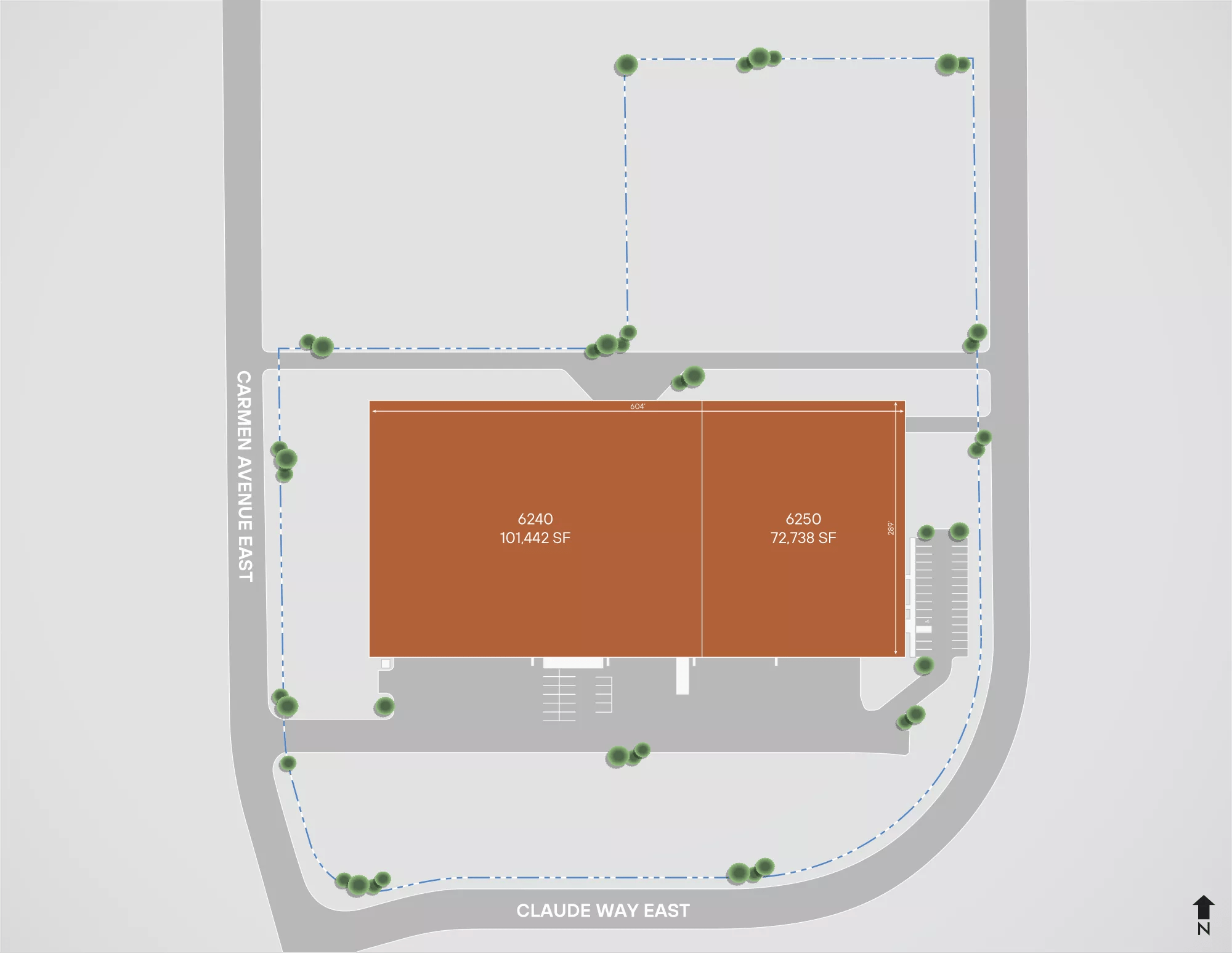 Details of 6240 - 6250  Carmen Ave., Inver Grove Heights, MN 55076 - Industrial Property For Lease