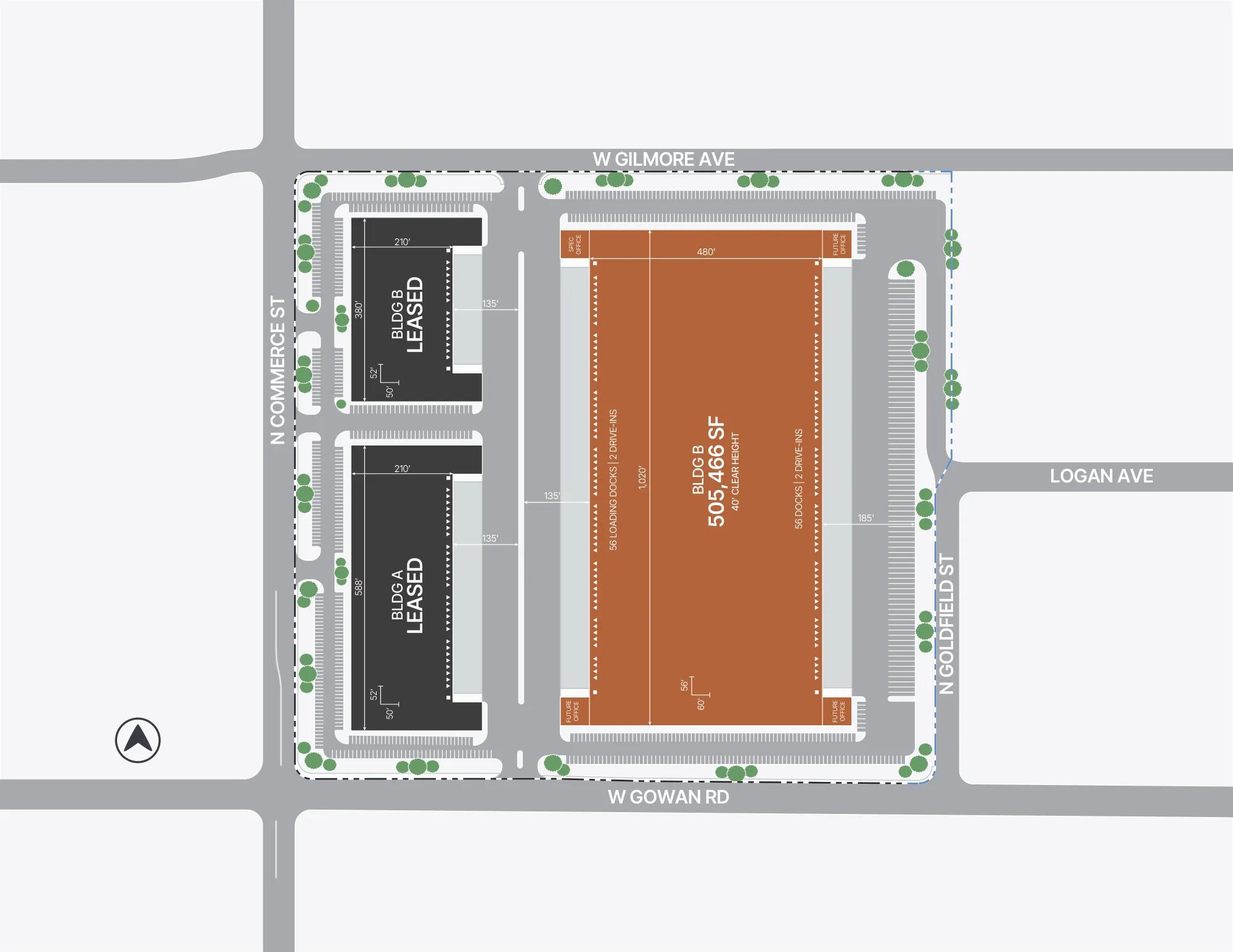 Details of 110 West Gowan Road, North Las Vegas, NV 89032 - Industrial Property For Lease