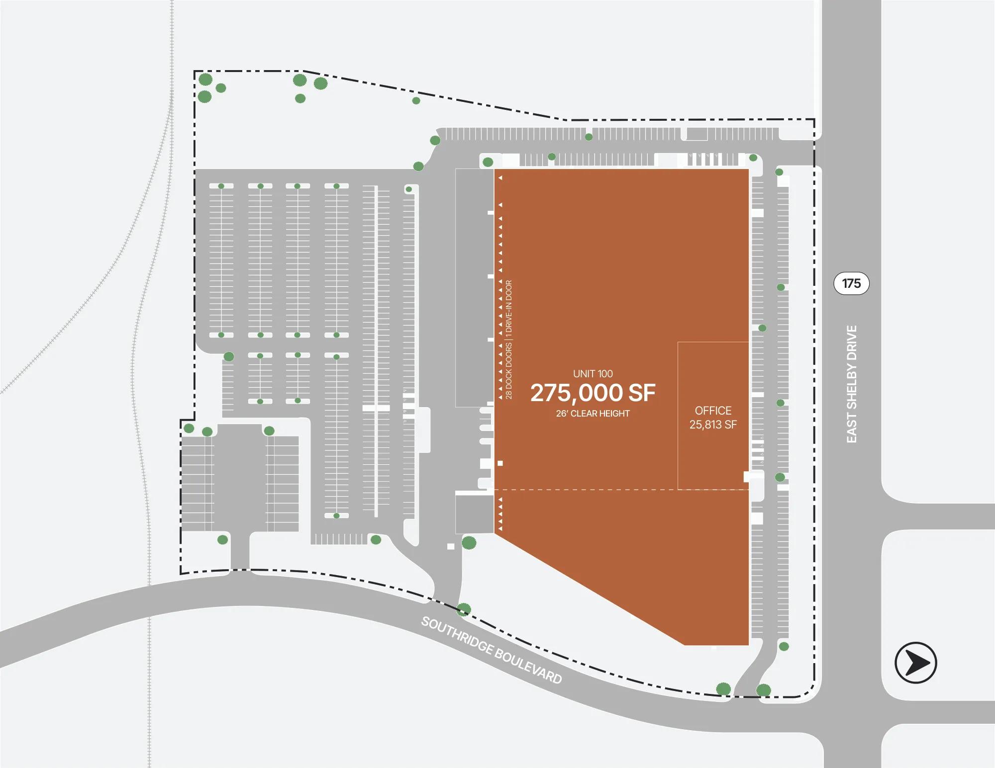 Details of Memphis, TN 38141 - Industrial Property For Lease