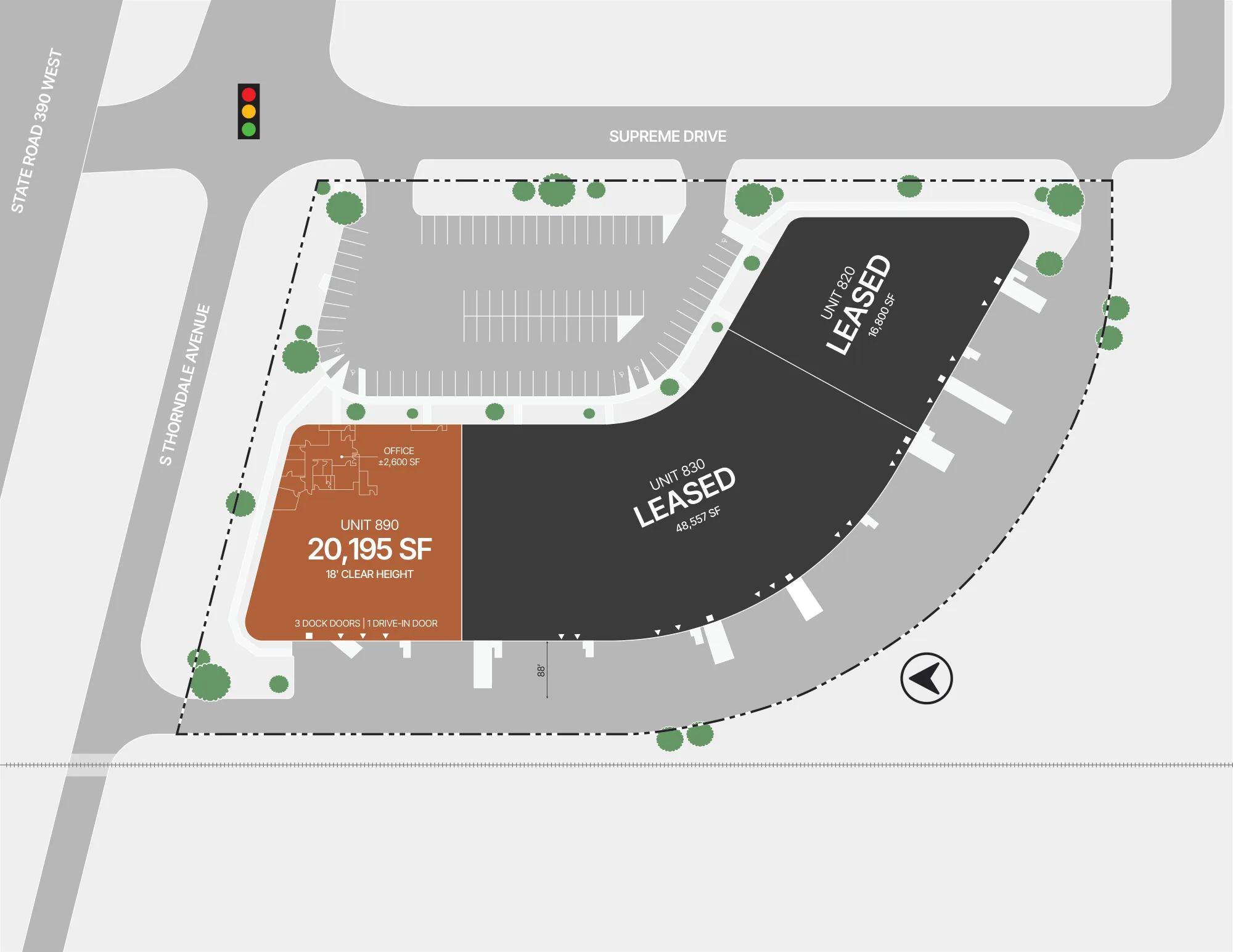 Details of 890 Supreme Drive, Bensenville, IL 60106 - Industrial Property For Lease
