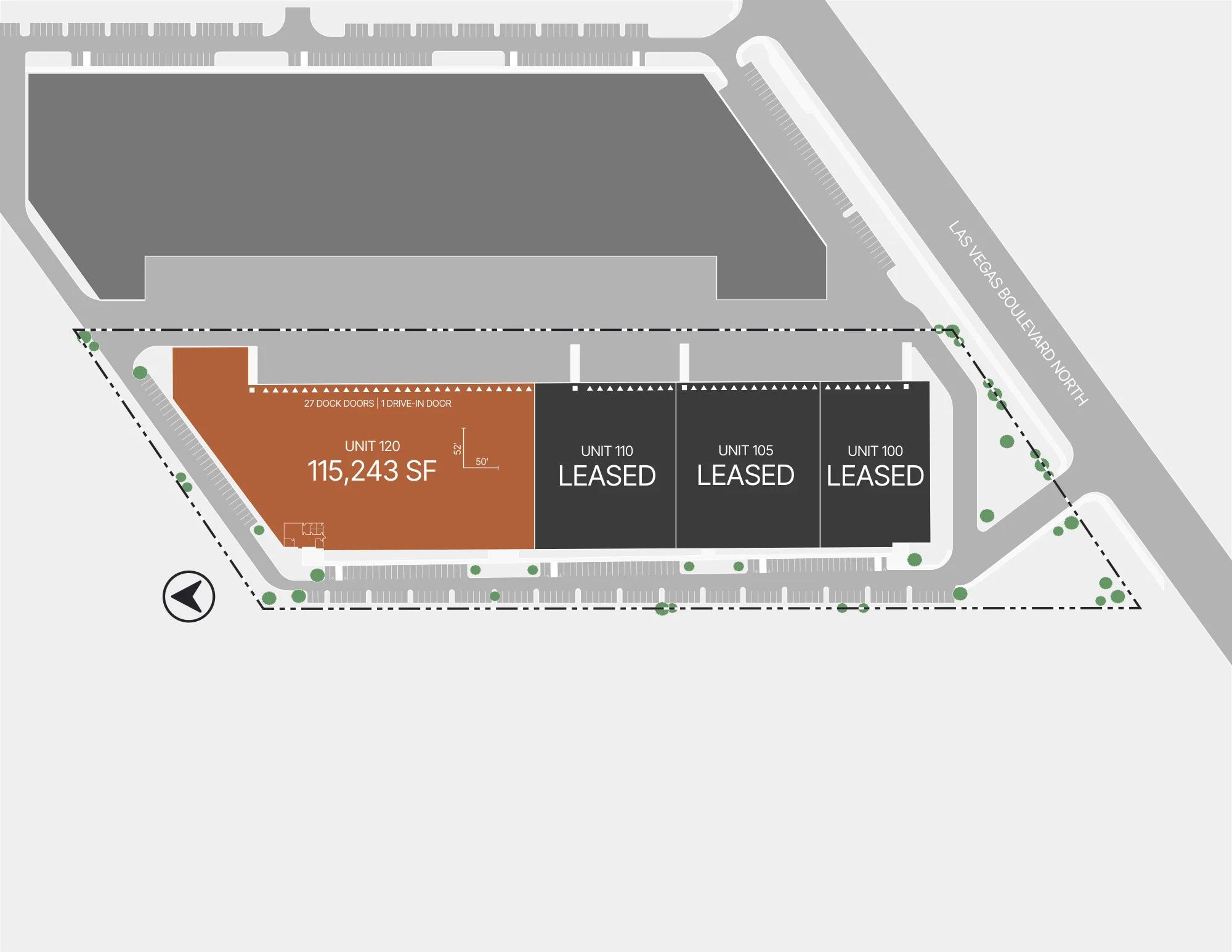Details of 3732 N. Las Vegas Blvd., Las Vegas, NV 89115 - Industrial Property For Lease