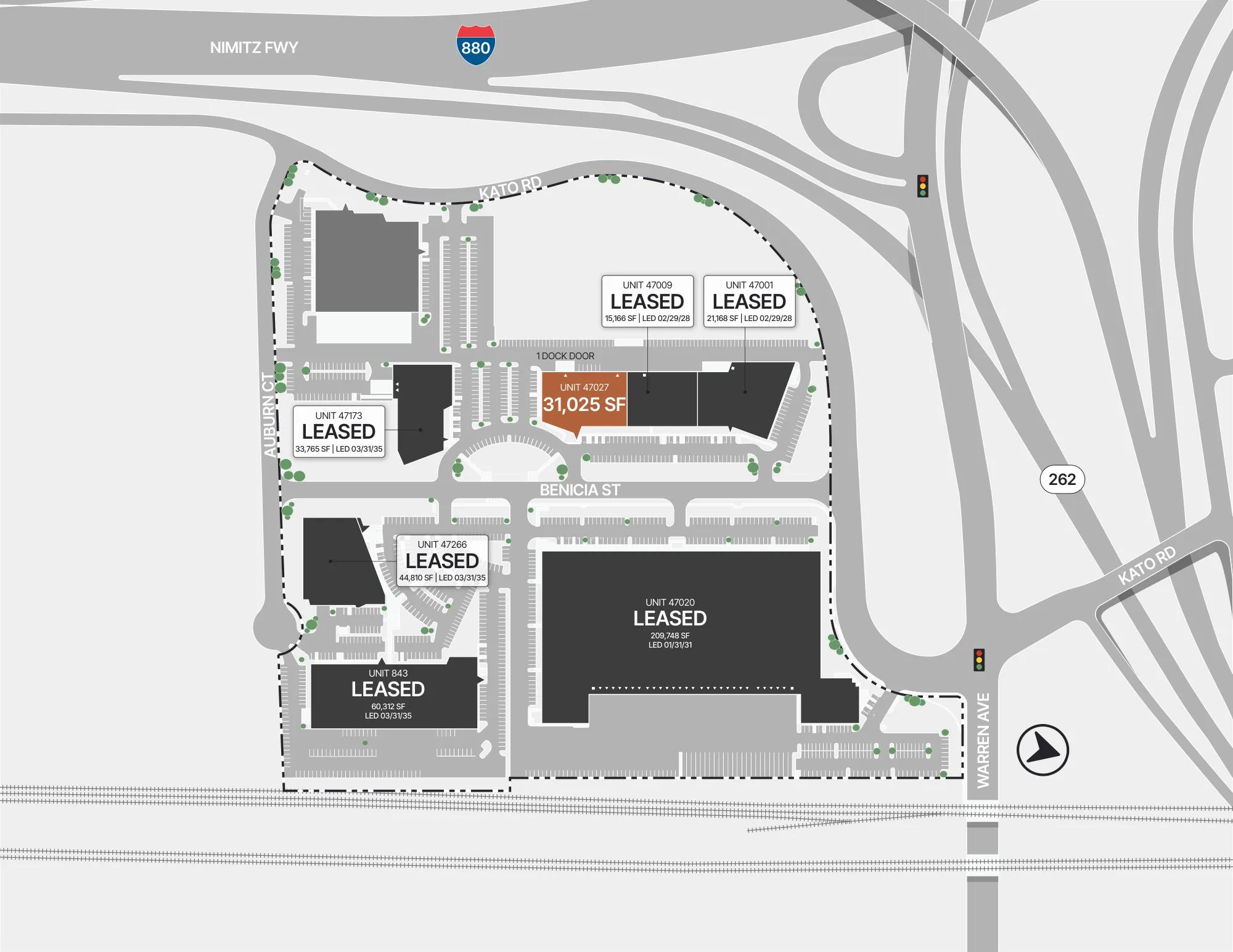 Details of 47001-47027 Benicia Street, Fremont, CA 94538 - Industrial Property For Lease